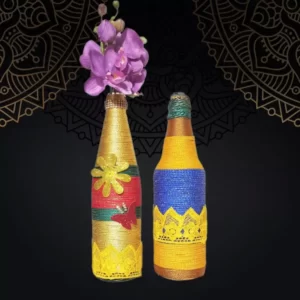 Arty Twins - Decorative Bottle (Pack of 2)
