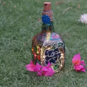 Rose Garden - Decorative Bottle Light